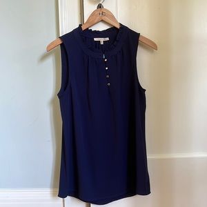 41 Hawthorn Lilou Ruffle Neck Blouse